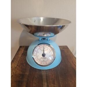 World Market Goes Retro Aqua Food Scale Vintage Inspired